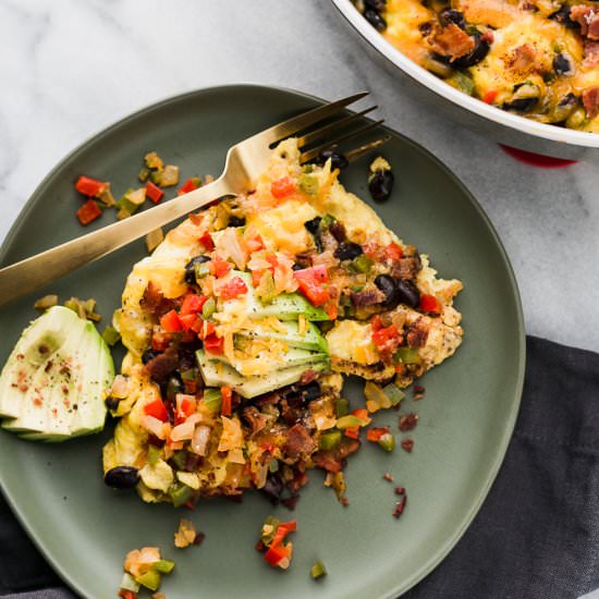 Southwest Egg Skillet - Recipe photo by 3ScoopsofSugar