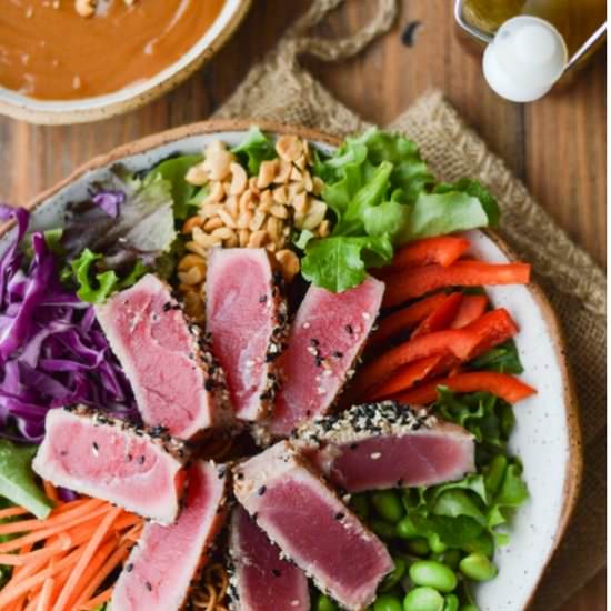 Asian Seared Tuna Salad - Recipe photo by linger