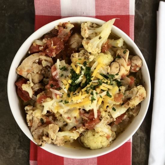Instant Pot Keto Cauliflower and Chicken - Recipe photo by by pink