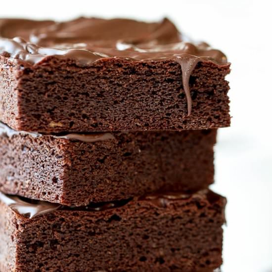 Flourless Sweet Potato Brownies - Recipe photo by runningwithspoons
