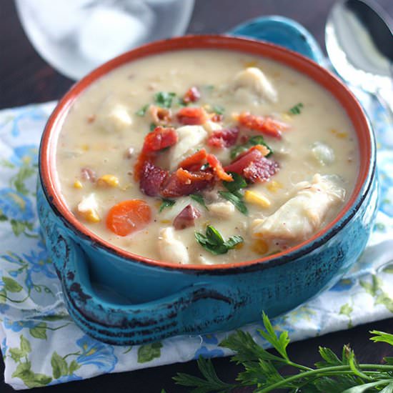 Corn and Crab Chowder - Recipe photo by cookingbride
