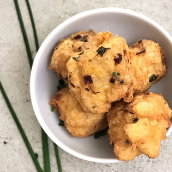 cod fritters - Recipe photo by deliciousspanishfood