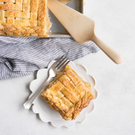 Apple Slab Pie - Recipe photo by cloudykitchen