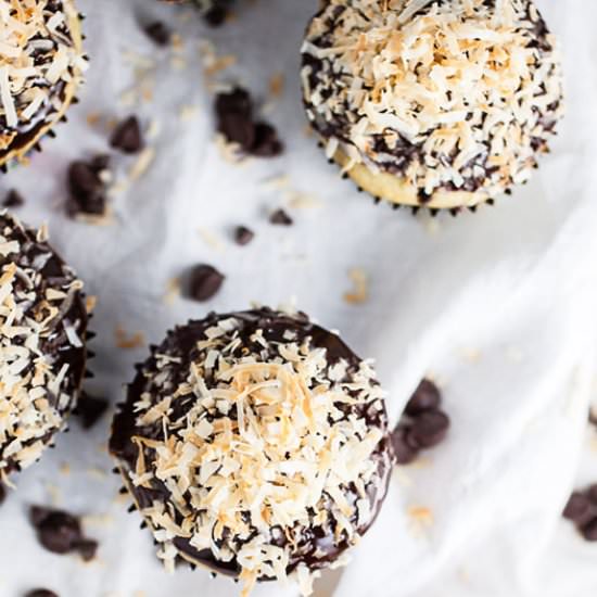 Coconut Chocolate Chip Cupcakes - Recipe photo by therusticfoodie