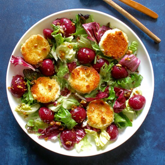 Salad with Beets & Goat Cheese - Recipe photo by marilenaskitchen