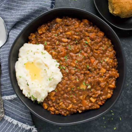Lentil Lover's Vegan Irish Stew - Recipe photo by craveveggies