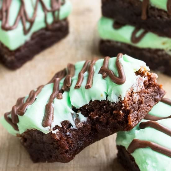 Chocolate Mint Brownies - Recipe photo by Cakewhiz