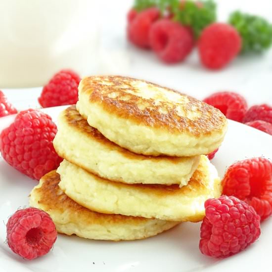 Cheese Pancakes (Sirniki) - Recipe photo by olgainthekitchen