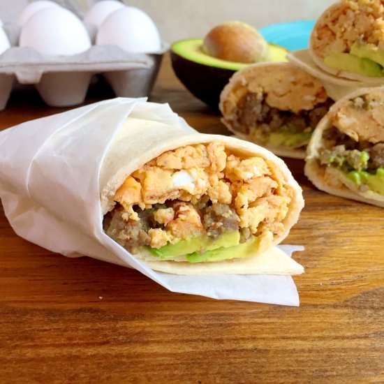 Breakfast Burritos - Recipe photo by Theyummymuffin