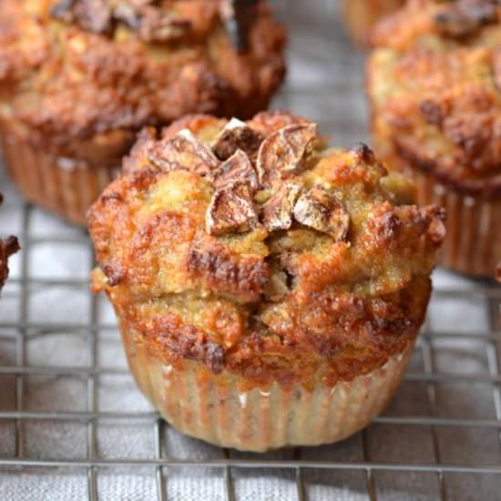 Chunky Monkey Muffins - Recipe photo by Every Last Bite