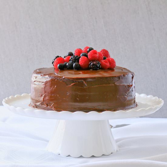 Chocolate layer cake - Recipe photo by vanillafrost4