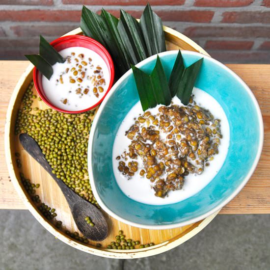Indonesian Mung Bean porridge - Recipe photo by Pisang Susu
