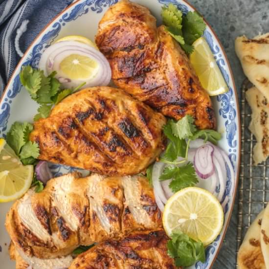 Skillet Tandoori Chicken - Recipe photo by the cookie rookie