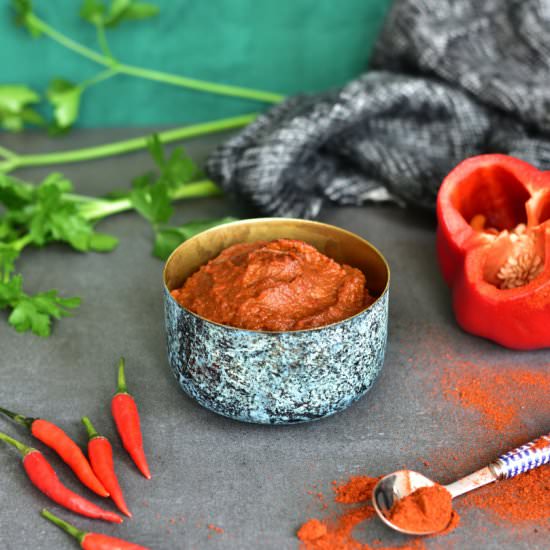 Homemade harissa paste - Recipe photo by everyday-delicious.com