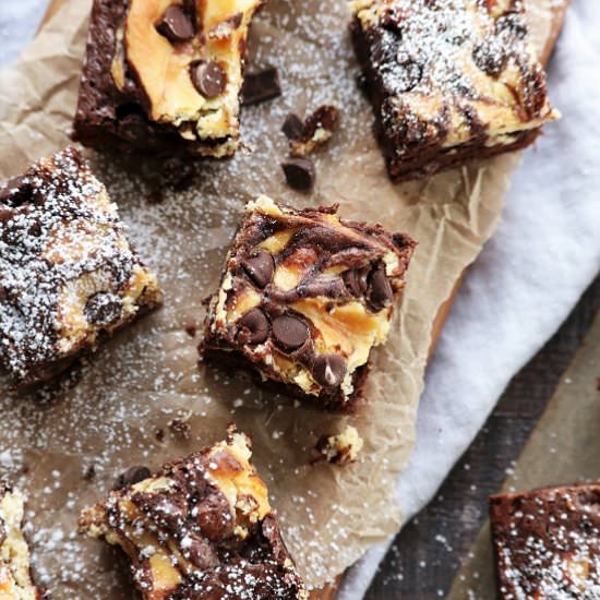 Nutty Irishman Cheesecake Brownies - Recipe photo by Give it Some Thyme
