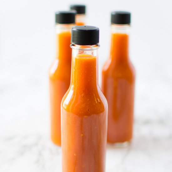 Pineapple Ghost Pepper Hot Sauce - Recipe photo by Asprinkleandasplash