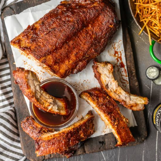 Oven Baked Ribs - Recipe photo by the cookie rookie
