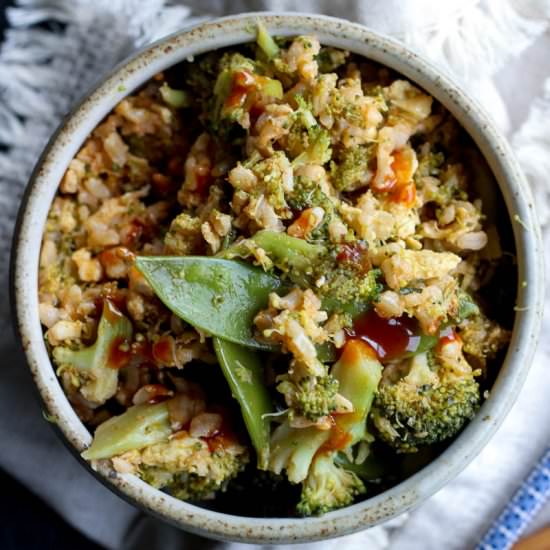 10-Minute Vegetable Stir Fry - Recipe photo by getwellwithem