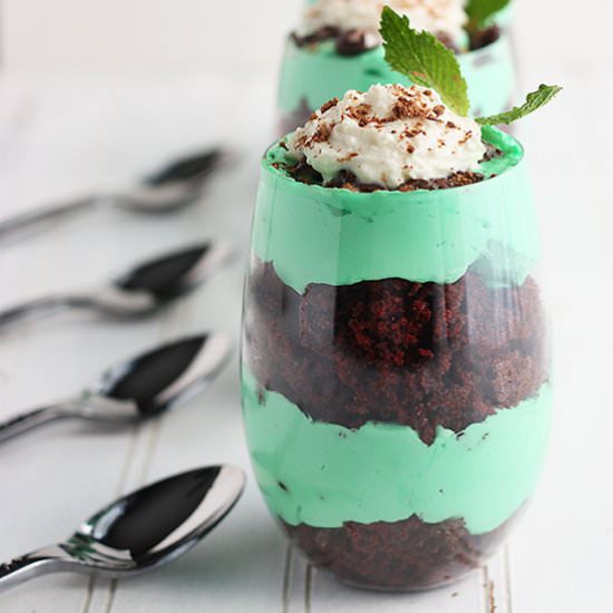 Mint Chocolate Trifle - Recipe photo by cookingbride