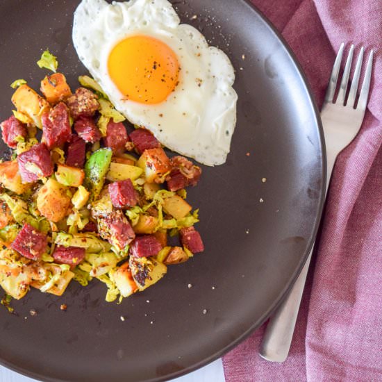 Corned Beef Hash - Recipe photo by forwardeats