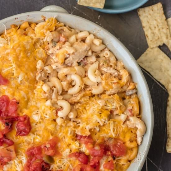 King Ranch Chicken Mac and Cheese - Recipe photo by the cookie rookie