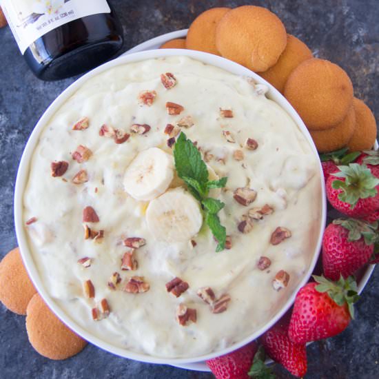 Banana Pudding Dip - Recipe photo by saygraceblog