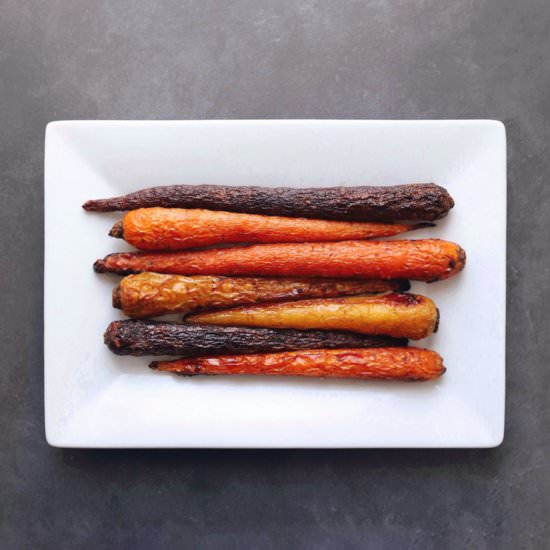 Seasoned Carrots - Recipe photo by The FODMAP Formula