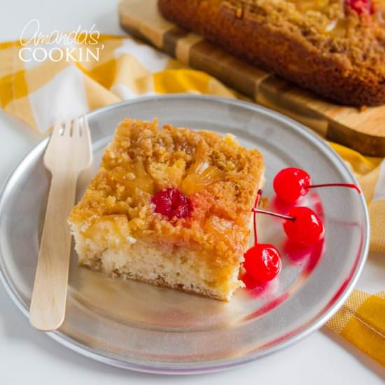 Pineapple Upside Down Cake - Recipe photo by amandascookin