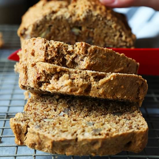 Healthy Vegan Banana Bread - Recipe photo by misspickledplum