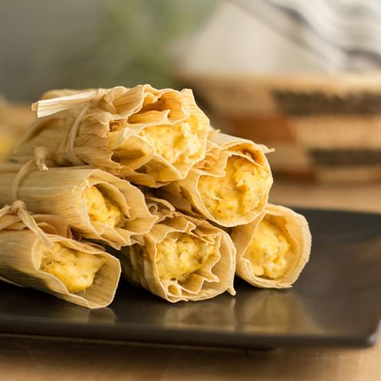 Green Chile Chicken Tamales - Recipe photo by mjskitchen