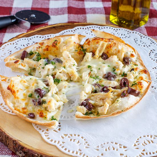 Fridge & Pantry Garlic Chicken Flat - Recipe photo by muttandchops