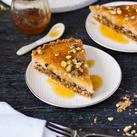 Baklava Frangipane Tart - Recipe photo by sugarsaltmagic