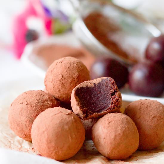Chocolate Caramel Truffles - Recipe photo by recipestonourish