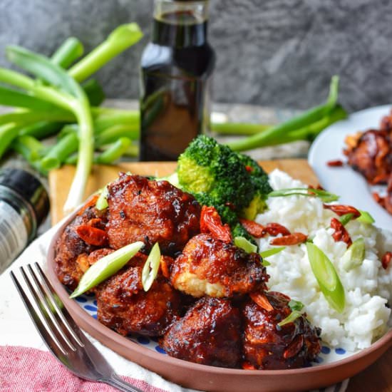 General Tso's Cauliflower - Recipe photo by TopFoodFacts