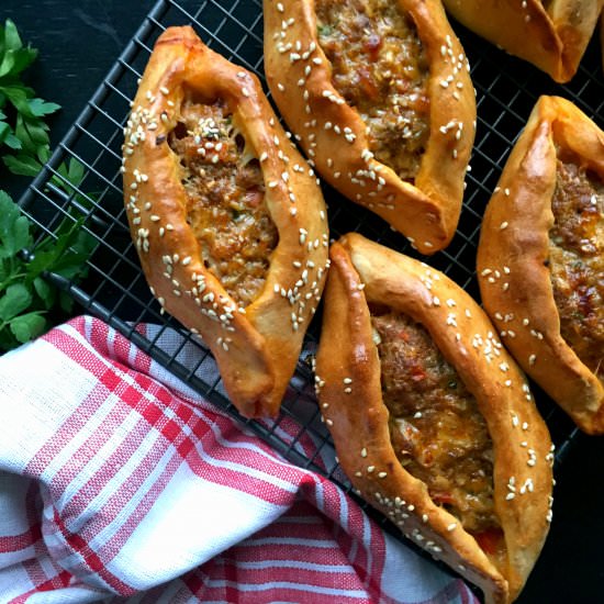 Easy Turkish Pides - Recipe photo by Rebelliouskitchen