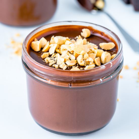 Easy Chocolate Peanut Butter Mousse - Recipe photo by Blondelish.com