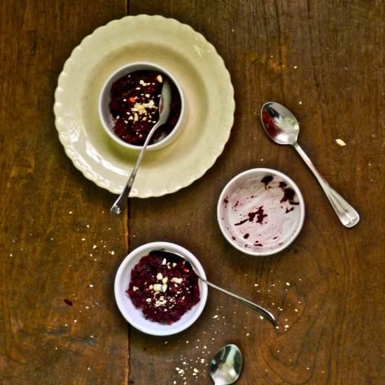 Beetroot and Khoya Halwa - Recipe photo by pratibabhat