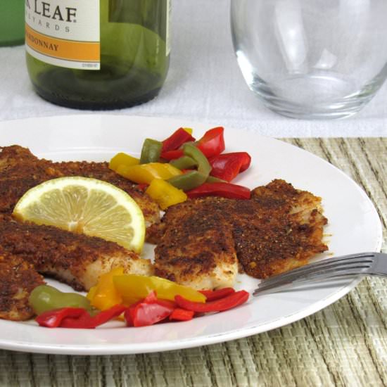 Walnut Crusted Tilapia - Recipe photo by GrazingGlutton