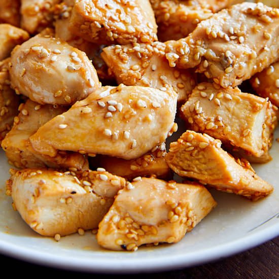 10 minute hibachi chicken - Recipe photo by cravingtasty