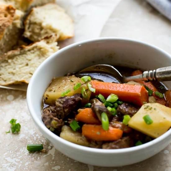 guinness beef stew - Recipe photo by thetravelpalate