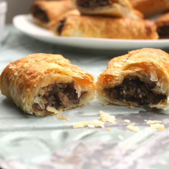 Red Onion and Mushroom Rolls - Recipe photo by Agents of Field