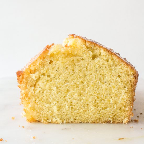 Orange Pound Cake - Recipe photo by The Desserted Girl