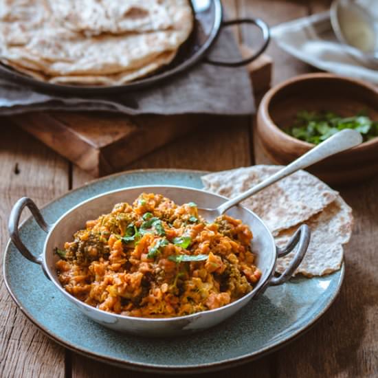 Best Red Lentil Dahl - Recipe photo by thehealthytart