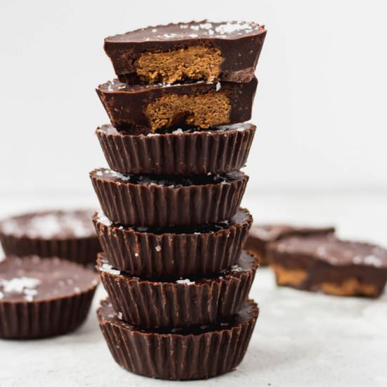 Maple Cinnamon Almond Butter Cups - Recipe photo by Danilicious