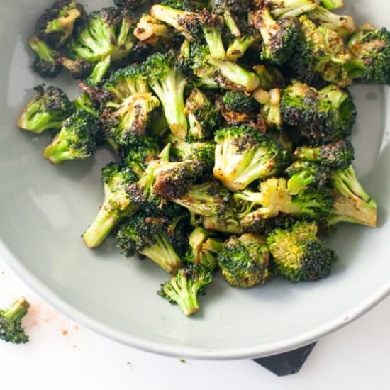 Charred Paprika Broccoli - Recipe photo by TheCraveableKitchen