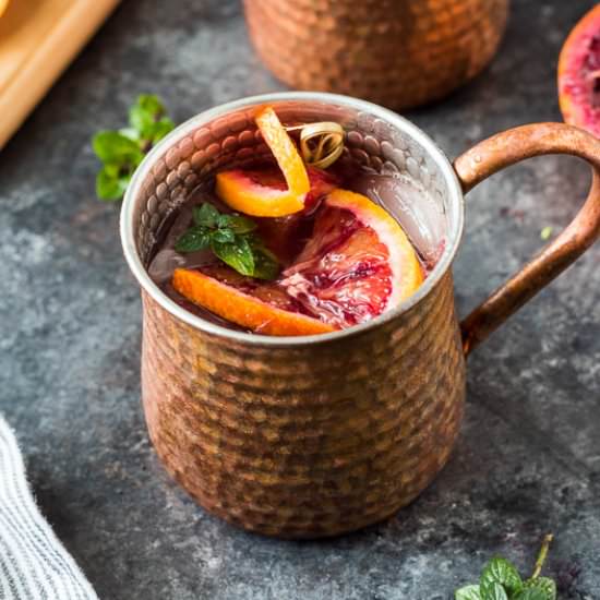 Blood Orange Moscow Mule - Recipe photo by flavorthemoments