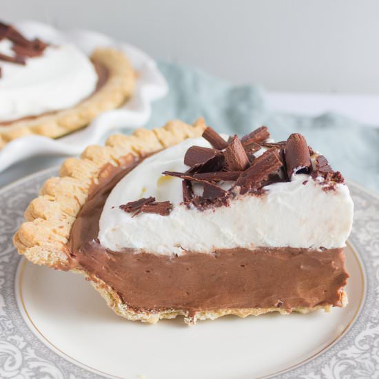 French Silk Pie - Recipe photo by asliceofsweet