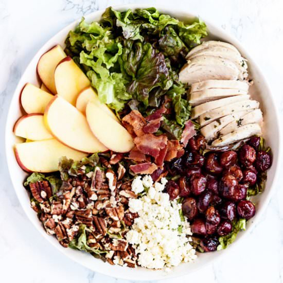 Roasted Grape Salad & Blue Cheese - Recipe photo by crazyinspiredlife