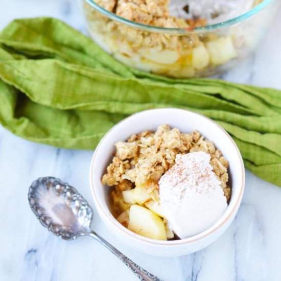 Instant Pot Apple Crisp - Recipe photo by saraborgstede