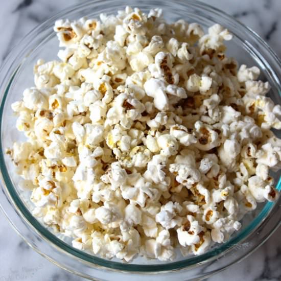 Herb Popcorn - Recipe photo by twoplacesatonce